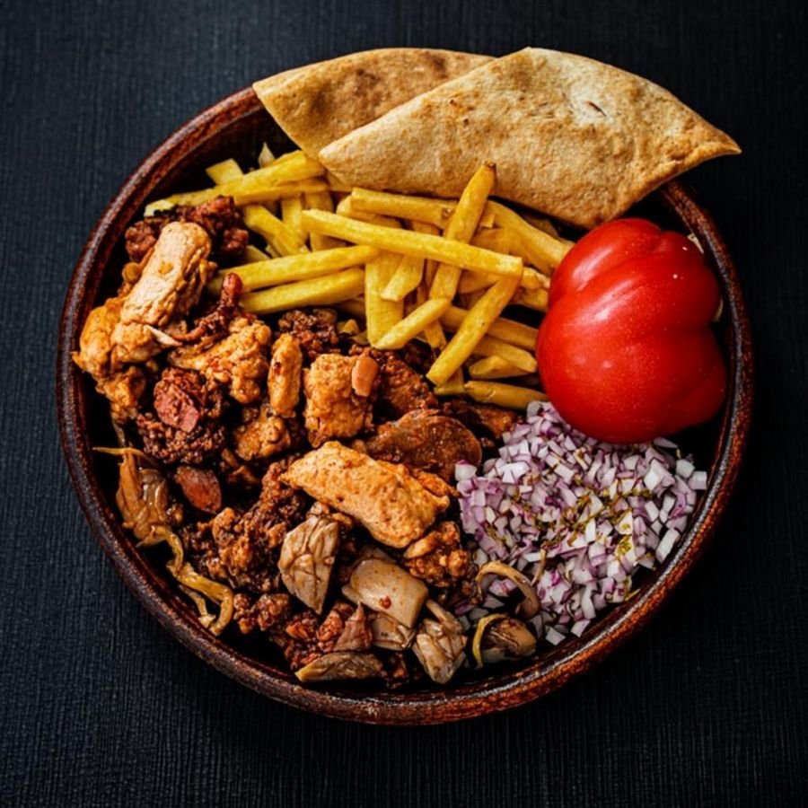 وجبة شاورما عربي سبيسيال